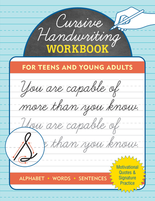 Cursive Handwriting Workbook for Teens and Young Adults - Peter Pauper Press Inc (Creator)