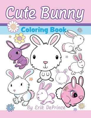 Cute Bunny Coloring Book - Deprince, Erik