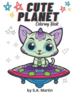 Cute Planet Coloring Book: Animals on the Move - Martin, Sheila Ann