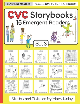 CVC Storybooks: SET 3: Teacher Edition - Linley, Mark