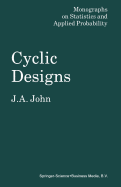 Cyclic Designs - John, J A