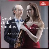 Czech Viola Sonatas: Martinu, Feld, Kalabis, Husa - Igor Arda?ev (piano); Kristina Fialov (viola)