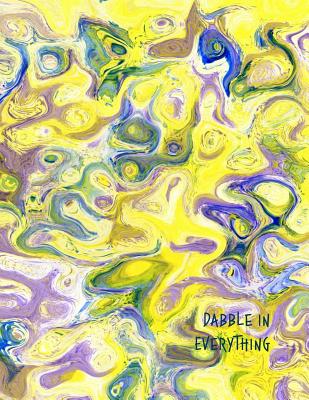 Dabble in Everything: Beautiful Journal, Notebook or Grid Paper Books - Papers, Ebru