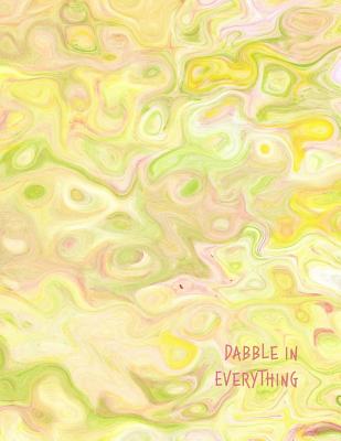 Dabble in Everything: Marbled Paper Journal, Notebook or Grid Paper Books - Papers, Ebru