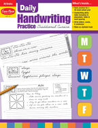 Daily Handwriting Practice: Traditional Cursive, Kindergarten - Grade 6 Teacher Edition