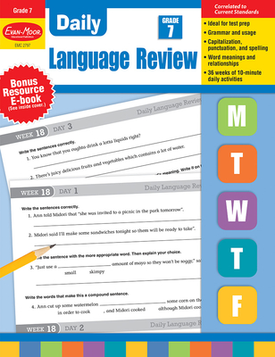 Daily Language Review, Grade 7 Teacher Edition - Evan-Moor Educational Publishers