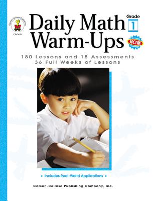 Daily Math Warm-Ups, Grade 1: 180 Lessons and 18 Assessments; 36 Weeks of Lessons - Owen, Melissa J