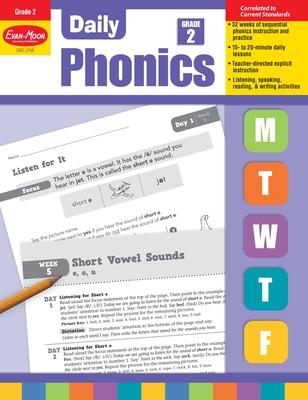 Daily Phonics, Grade 2 Teacher Edition - Evan-Moor Educational Publishers