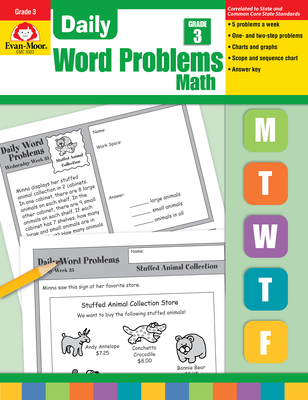 Daily Word Problems Grade 3 - Evan-Moor Educational Publishers