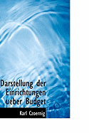 Darstellung Der Einrichtungen Ueber Budget