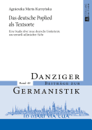 Das deutsche Poplied als Textsorte: Eine Studie ueber neue deutsche Liedertexte aus textuell-stilistischer Sicht