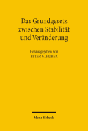 Das Grundgesetz Zwischen Stabilitat Und Veranderung