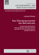 Das Uebergangsmandat des Betriebsrats: Gestaltungsmoeglichkeiten unter besonderer Beruecksichtigung gewillkuerter Betriebsratsstrukturen gemae?  3 BetrVG