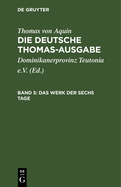 Das Werk Der Sechs Tage: I: 65-74