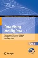 Data Mining and Big Data: 7th International Conference, DMBD 2022, Beijing, China, November 21-24, 2022, Proceedings, Part I