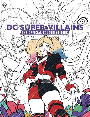 DC: Super-Villains: The Official Colouring Book - Books, Titan