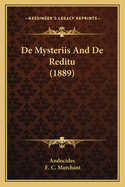 de Mysteriis and de Reditu (1889)