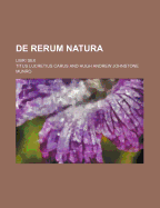 de Rerum Natura: Libri Sex