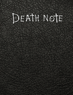 Death Note: Death Note Notebook with rules, 8.5" x 11" Perfect for taking Notes and Doodling