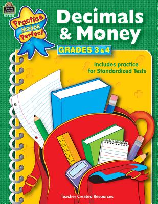 Decimals & Money Grades 3-4 - Teacher Created Resources