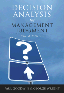 Decision Analysis for Management Judgment