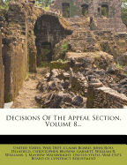 Decisions of the Appeal Section, Volume 8