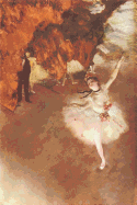 Degas: L'Etoile: The Star Dancer on Stage, Impressionism Art, College Ruled Blank Lined Writing Journal