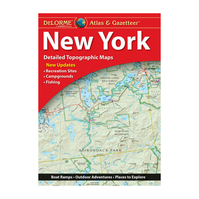 Delorme Atlas & Gazetteer: New York - Rand McNally
