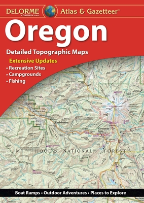 Delorme Atlas & Gazetteer: Oregon - Rand McNally