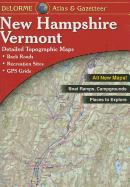 Delorme New Hampshire Vermont Atlas & Gazetteer