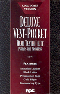 Deluxe Vest Pocket New Testament with Psalms and Proverbs-KJV - National Publishing Company (Creator)