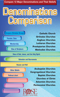 Denominations Comparison: Compare 12 Major Denominations and Their Beliefs - Rose Publishing (Creator)