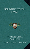 Der Briefwechsel (1922)