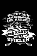 Der Knig Will Spielen: Notizbuch F?r Eishockey Eishockeyspieler-In Eishockey-Fan