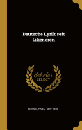 Deutsche Lyrik seit Liliencron