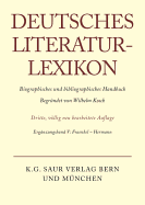 Deutsches Literatur-Lexikon, Erganzungsband IV, Fraenkel - Hermann