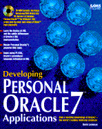 Developing Personal Oracle7 Applications - Lockman, David