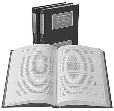Developmental Psychology I: Perceptual and Cognitive Development - Bremner, J Gavin (Editor), and Lewis, Charles N (Editor)