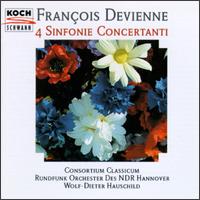 Devienne:Sinfonie Concertanti - Consortium Classicum; Dieter Klcker (clarinet); Gernot Schmalfuss (oboe); Hans Wolfgang Dunschede (flute);...