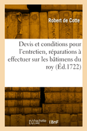 Devis et conditions des ouvrages de maonnerie, charpenterie, couvertures, menuiserie, pavs