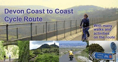 Devon Coast to Coast Cycle Route: With Many Walks and Activities on the Route