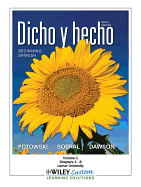 Dicho y Hecho 9th Edition Volume 1 Chapters 1-8 for Lamar University