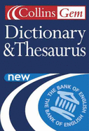 Dictionary and Thesaurus - 