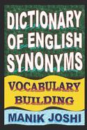 Dictionary of English Synonyms: Vocabulary Building