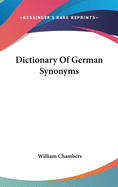 Dictionary Of German Synonyms