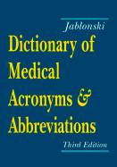 Dictionary of Medical Acronyms & Abbreviations a Hanley & Belfus Publication