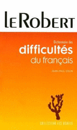 Dictionnaire Difficultes du Francais - Poche