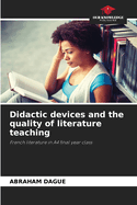 Didactic devices and the quality of literature teaching