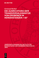 Die Ausrichtung Der Transversaleins?tze Von Erdbeben in Herddistanzen > 83?