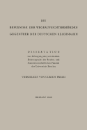 Die Befugnisse Der Wegeaufsichtsbehorden Gegenuber Der Deutschen Reichsbahn: Dissertation